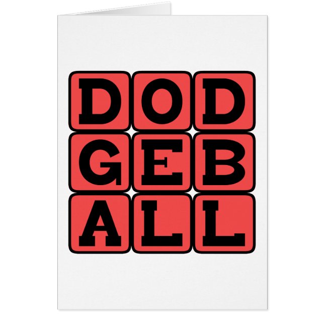 Dodgeball, Schoolyard Sport (Vorne)