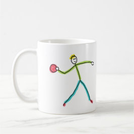 Dodgeball-Stockmann Kaffeetasse