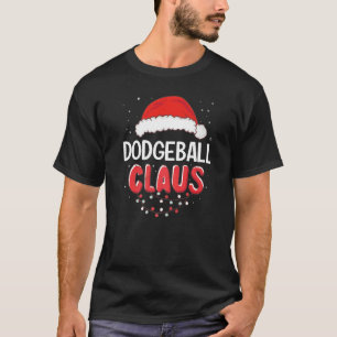 Dodgeball Weihnachtsmann Weihnachten passendes Kos T-Shirt