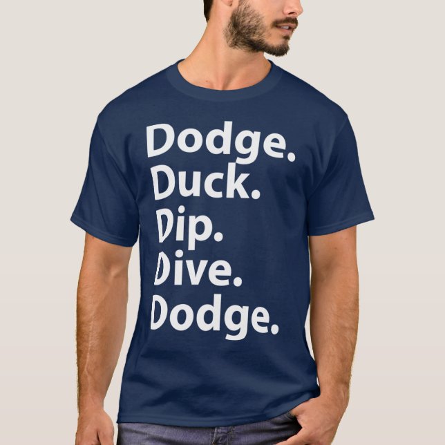 Dodgeball-Zitat Freund T-Shirt (Vorderseite)