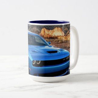 Dodgehellcat-Herausforderer-Kaffee-Tasse Zweifarbige Tasse