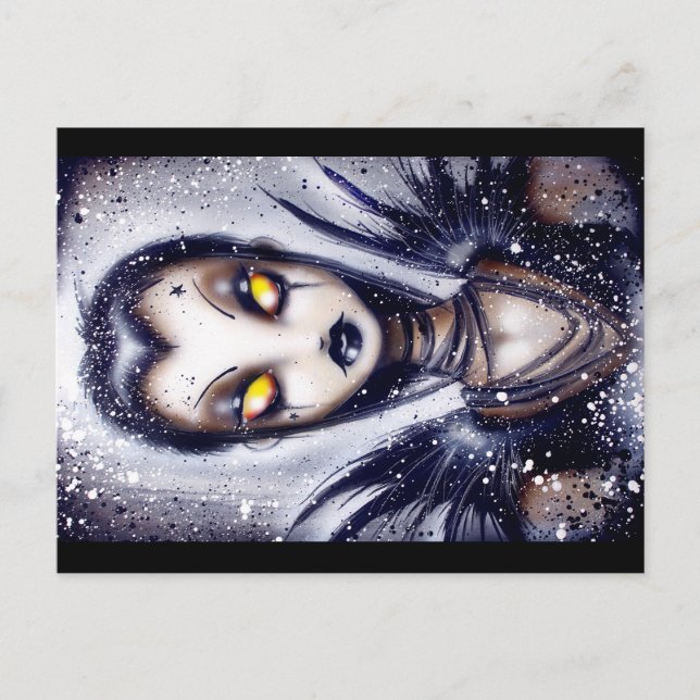 Dodging Knives and Throwing Bullets postcard Postkarte (Vorderseite)