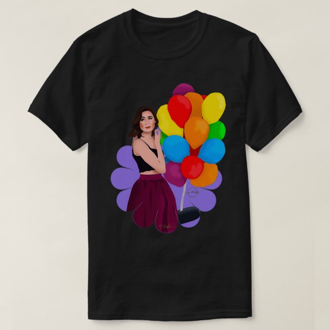 Dodie ClarkDoddleoddle Balloons T-Shirt (Design vorne)