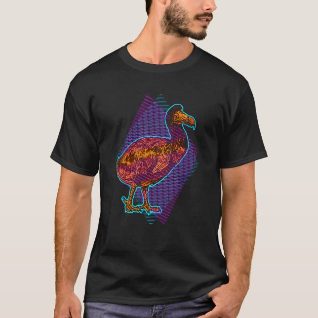 Dodo Bird Extinct Prehistoric Animal Mauritius Col T-Shirt (Vorderseite)