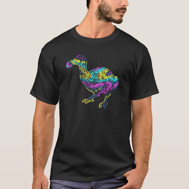 Dodo Bird Extinct Prehistoric Animal Mauritius Col T-Shirt (Vorderseite)