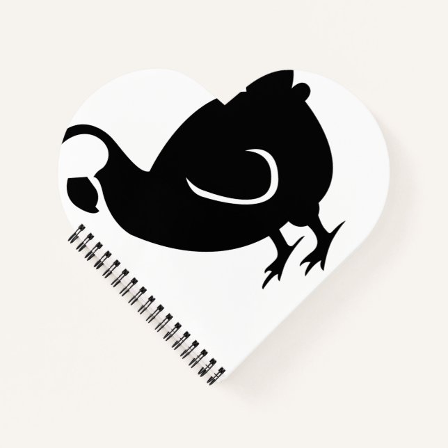 Dodo Bird Notizbuch (Vorderseite)