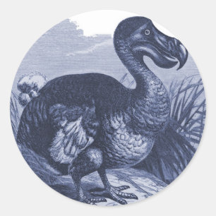 Dodo Bird Runder Aufkleber
