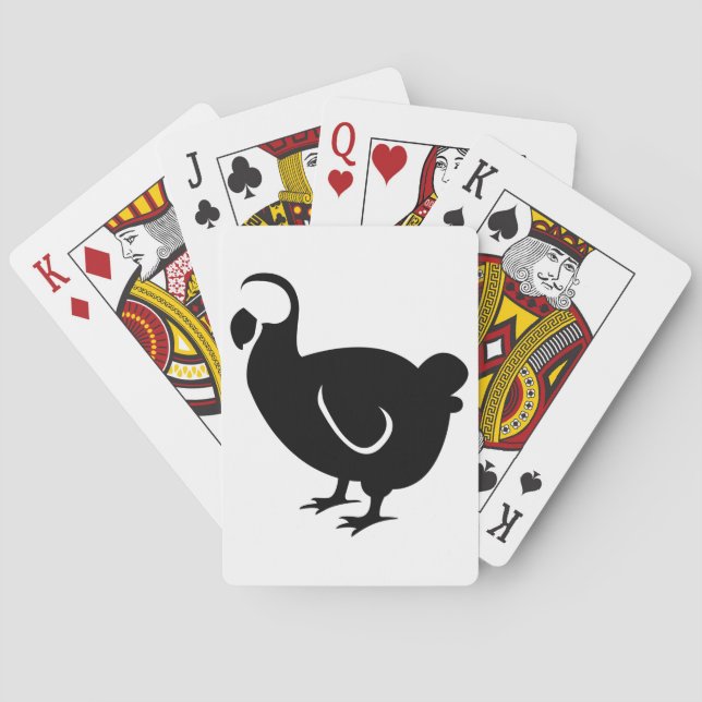 Dodo Bird Spielkarten (Rückseite)