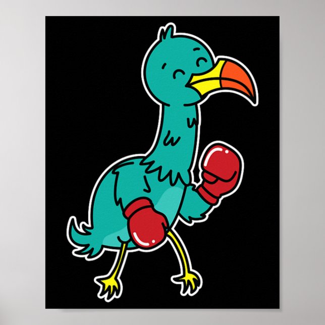 Dodo Boxing Poster (Vorne)