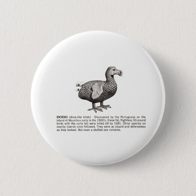 Dodo Button (Vorderseite)