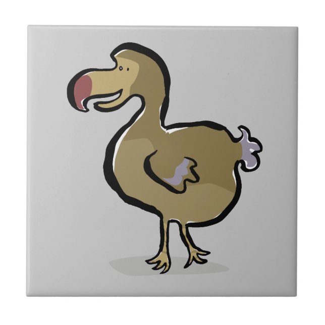 Dodo Fliese (Vorderseite)