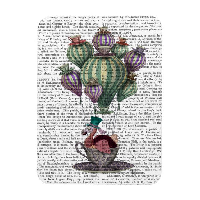 Dodo in Teacup Magnet (Vertikal)