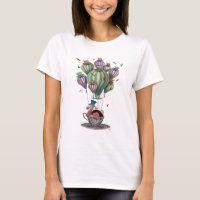 Dodo in Teacup mit Libellen