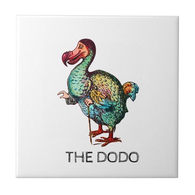 Dodo-Keramik-Fliese Fliese (Vorderseite)