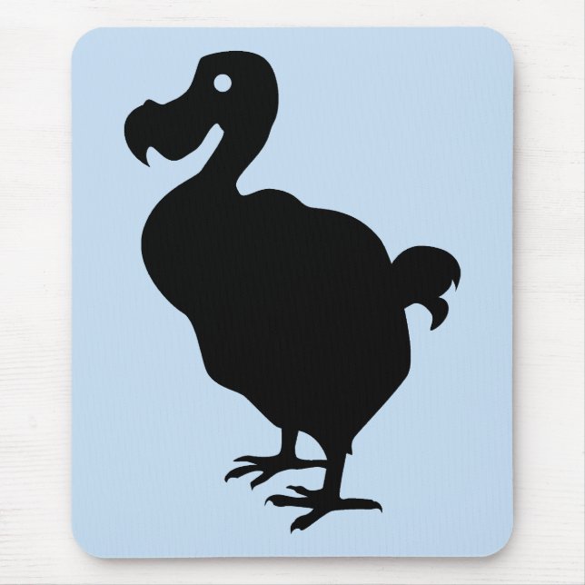 Dodo-Silhouette Mousepad (Vorne)
