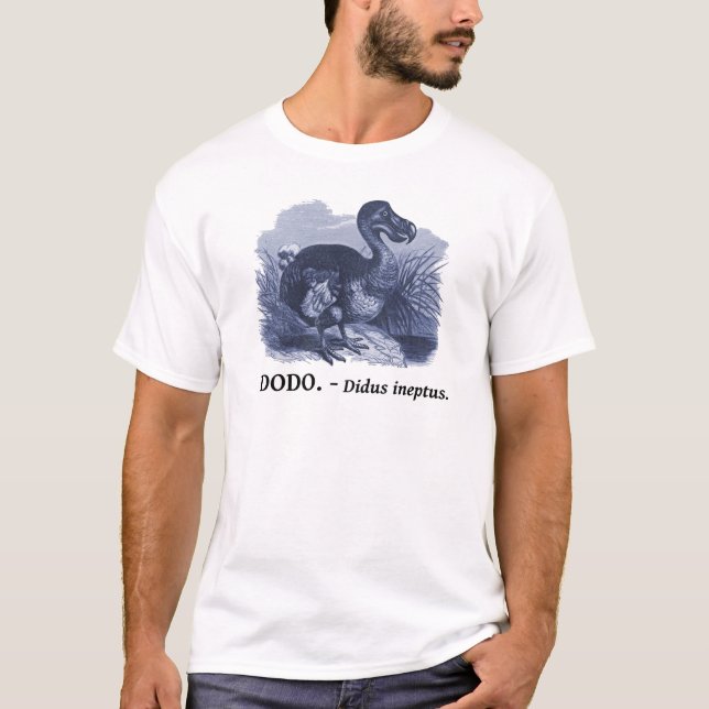 Dodo-Vogel (Didus ineptus) T-Shirt (Vorderseite)