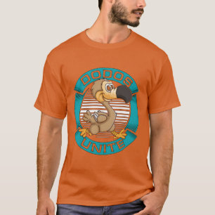 Dodo Vogel Dodos vereinen flugunfähige ausgestorbe T-Shirt