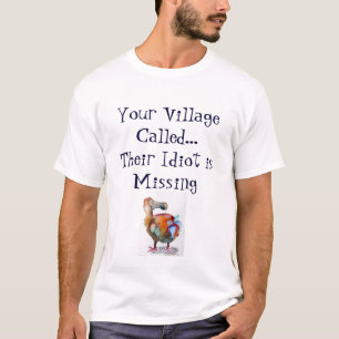 Dodo-Vogel-Ihr Dorf genannt T-Shirt