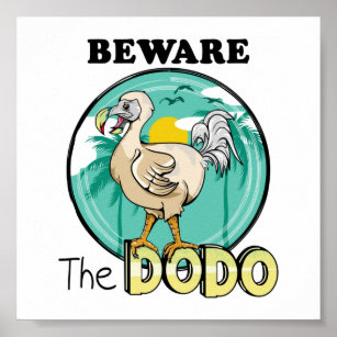 Dodo-Vogel Poster