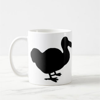 Dodo-Vogel-Silhouette Tasse
