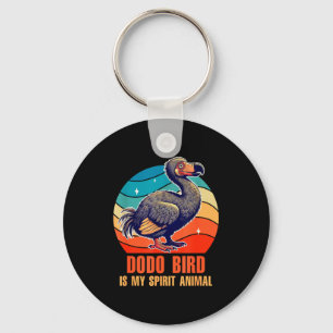 Dodo-Vogelliebhaber Ornithologe Dodo-Vogel Ist Mei Schlüsselanhänger