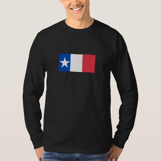 Dodson Flag  Texas Republic Flag Alamo T-Shirt (Vorderseite)