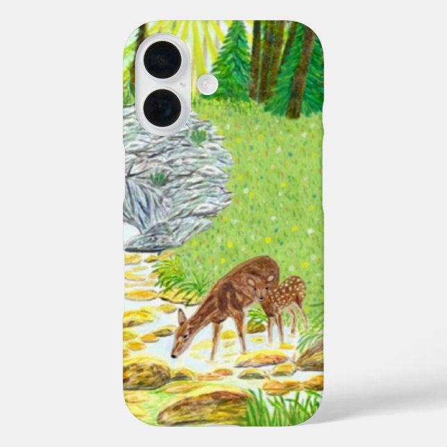 Doe and Fawn Case-Mate iPhone Hülle (Rückseite)