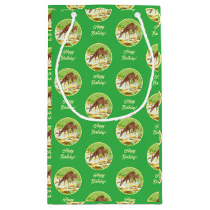 Doe and Fawn Green Kleine Geschenktüte