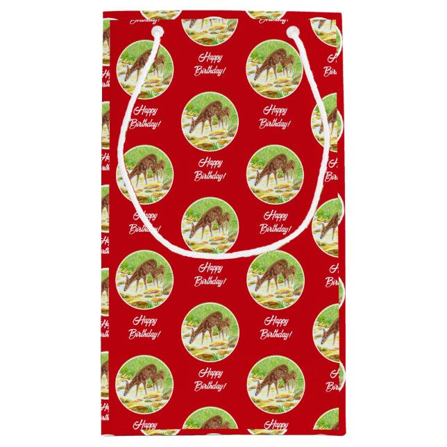 Doe and Fawn Kleine Geschenktüte (Rückseite)