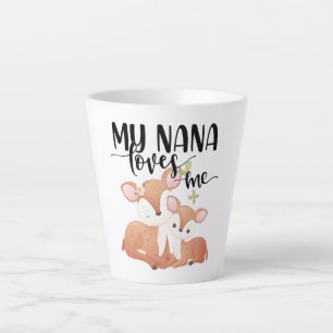 Doe and Fawn My Nana Lieben Milchtasse