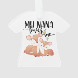 Doe and Fawn My Nana Lieben Ornament