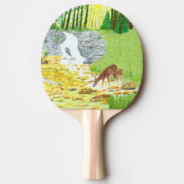 Doe and Fawn Tischtennis Schläger (Vorderseite)