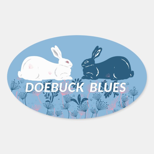 Doebuck Blues New Sticker (Vorderseite)