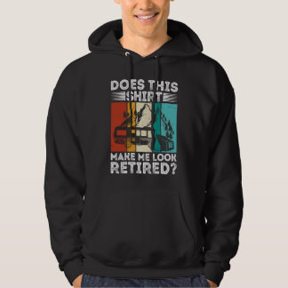 Does This Make Me Look Retired Retired Camping R Hoodie