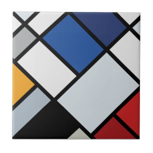 Doesburg - Kontrakomposition von Dissonanzen Fliese