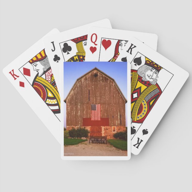 DOF - Barn - Poker Cards Spielkarten (Rückseite)