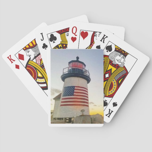 DOF - Lighthouse Poker Cards Spielkarten (Rückseite)