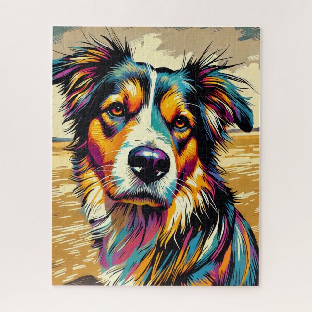 Dog 500 Stück Puzzle (Vertikal)