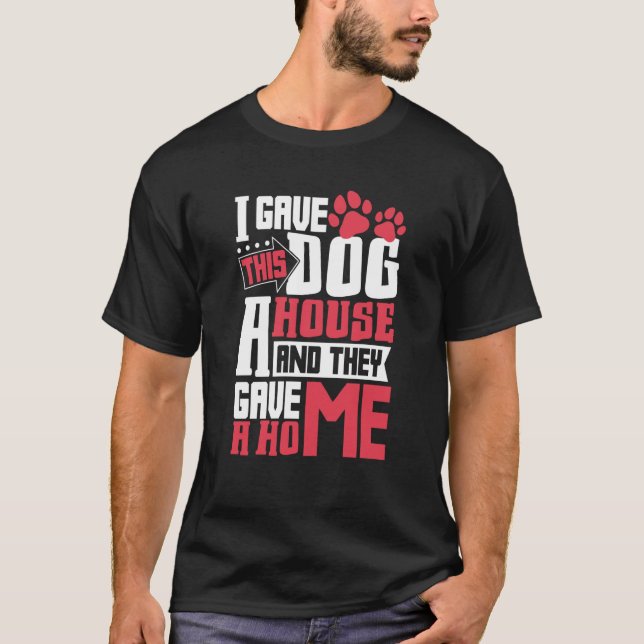Dog Adoption Animal Rescue Animal Rights Rescue An T-Shirt (Vorderseite)