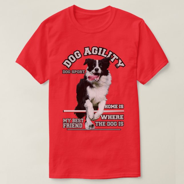 DOG AGILITY Dog Sport T-Shirt (Design vorne)