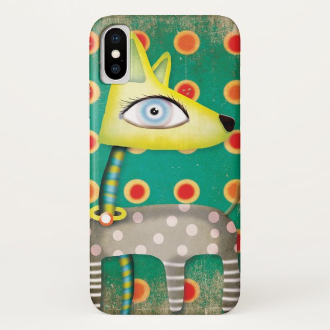 Dog Alebrije iPhone Case 4 - 4s (Rückseite)