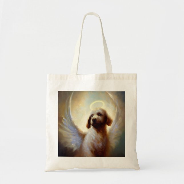 Dog Angel Tragetasche (Vorne)