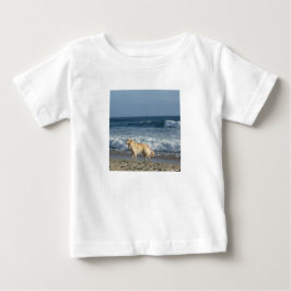 Dog At The Beach Baby T-shirt