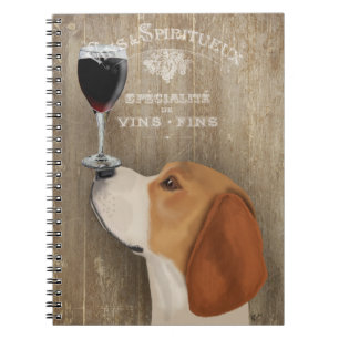 Dog Au Vin Beagle Notizblock