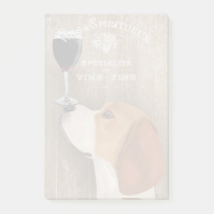 Dog Au Vin Beagle Post-it Klebezettel