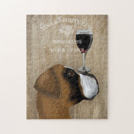 Dog Au Vin Boxer Puzzle