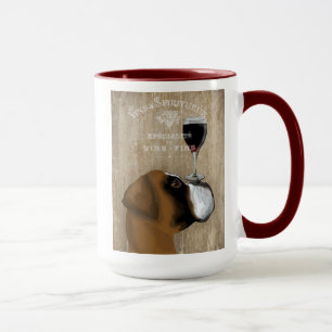Dog Au Vin Boxer Tasse