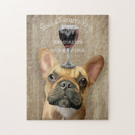 Dog Au Vin, French Bulldog Puzzle