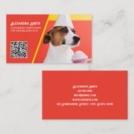 Dog Bakery Custom QR Visitenkarte