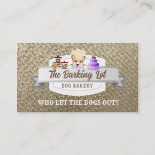 Dog Bakery Slogans Business Cards Visitenkarte